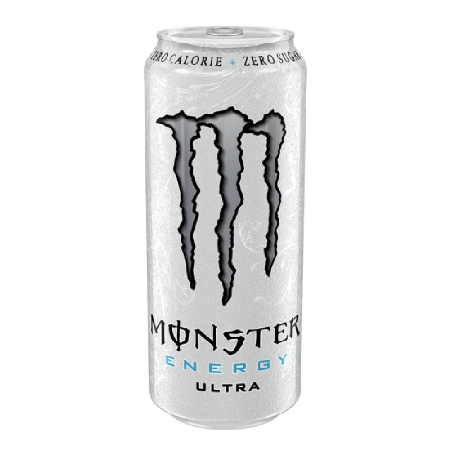 ENER.NÁPOJ MONSTER 0.5l ZERO ULTRA bílý