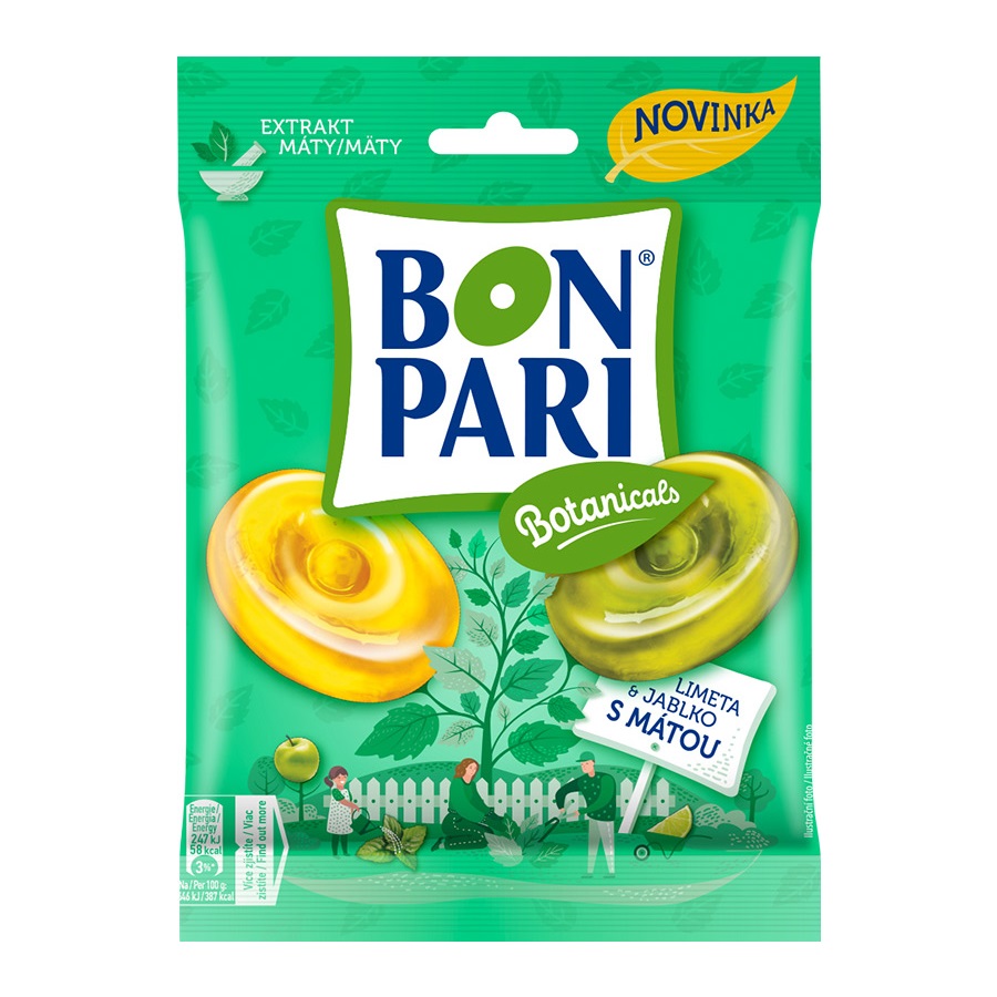 Bonbóny Bon pari Botanicals 90g