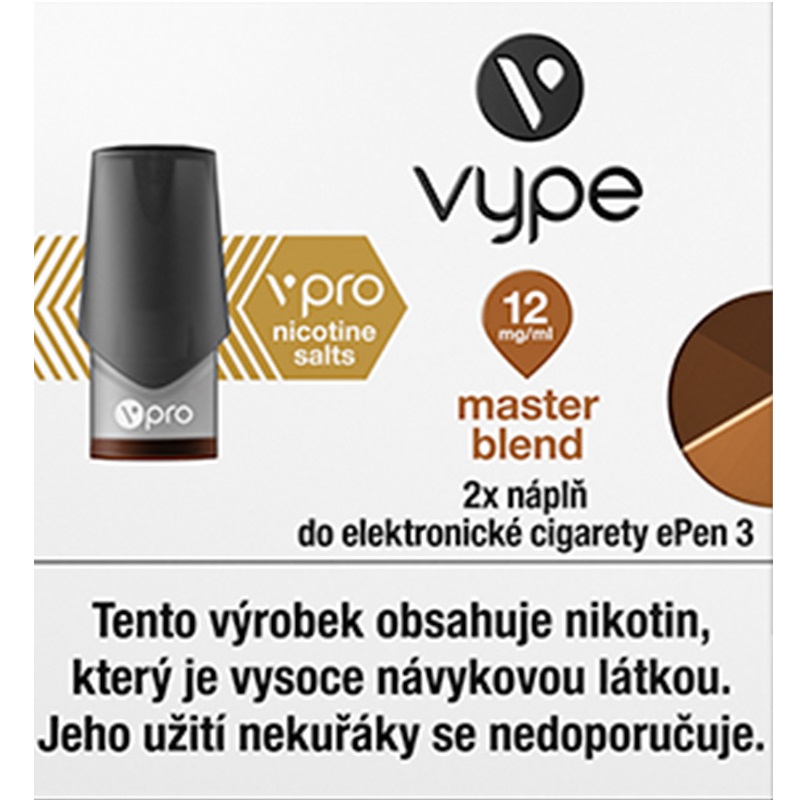 Náplň Vype ePen3 Master Blend 12mg