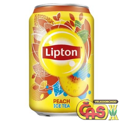LEDOVÝ ČAJ LIPTON PEACH 0.33l PLECH