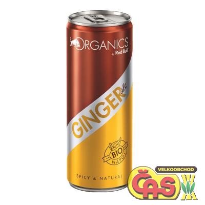 Organics Ginger ale 0.25l plech