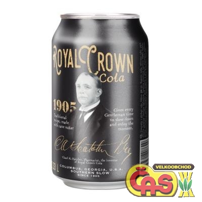 ROYAL CROWN 0.33l COLA PLECH