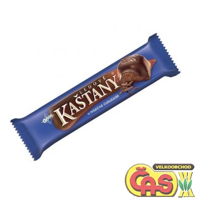TYČINKA KAŠTANY LEDOVÉ MLÉČNÁ ČOKOLÁDA 45g