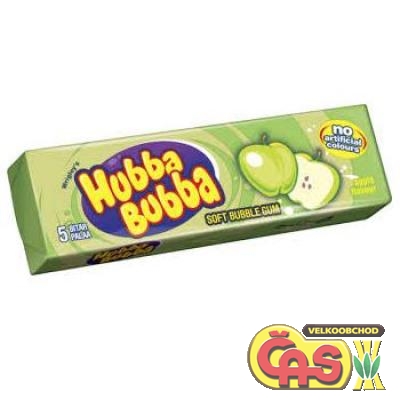 ŽVÝKAČKY HUBBA BUBBA 35g APPLE